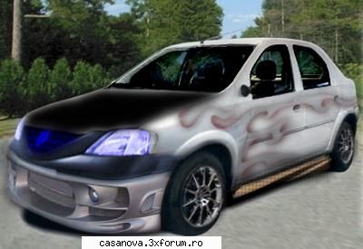 Dacia Logan-Tunning - Hmm parca ii mai lipseste ceva nu ? - .::Masini '' Aspiratoare De Gagici '' ::.